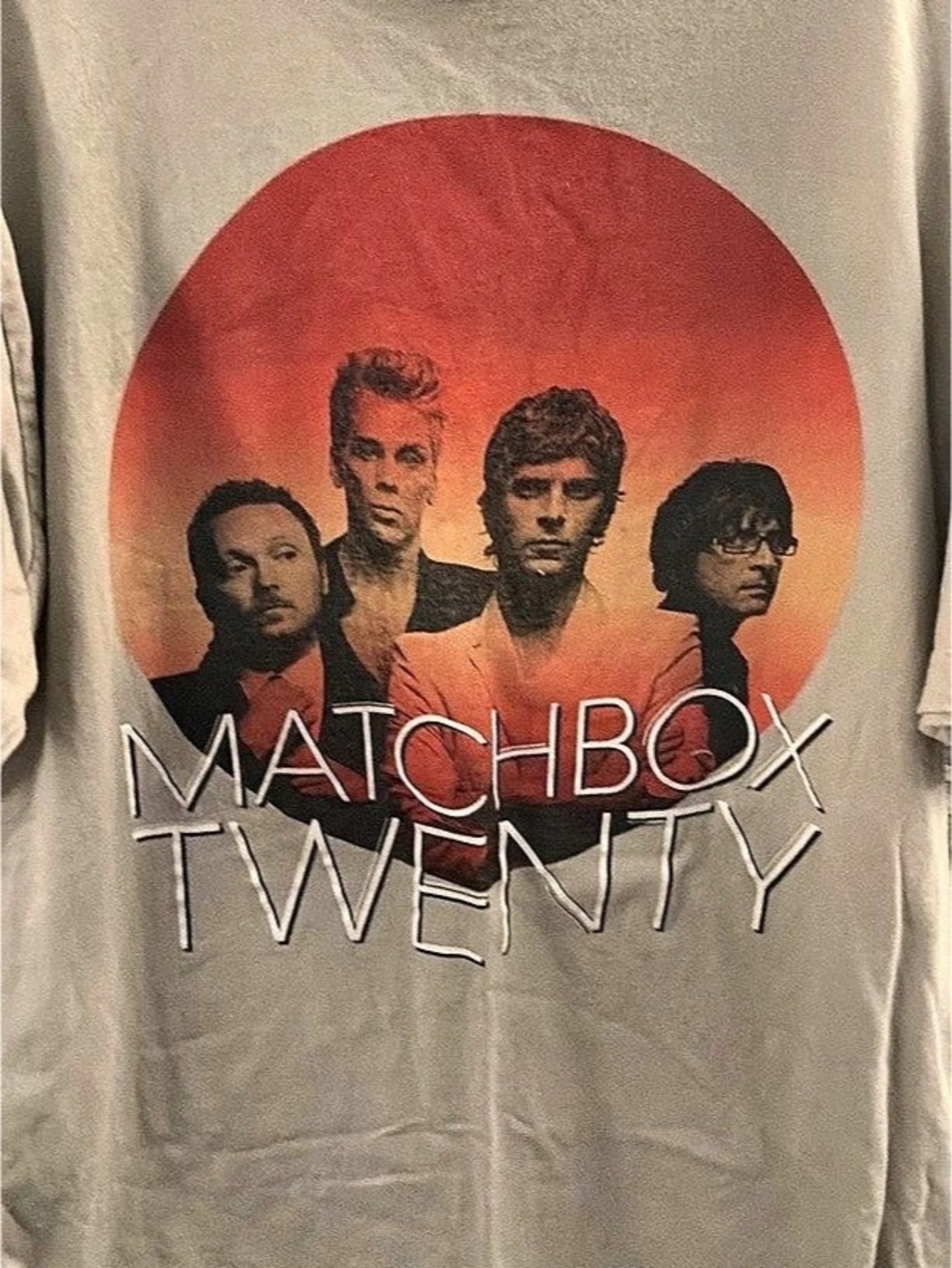 Matchbox Twenty graphic tee Graphic Short Sleeve Tee in Gray